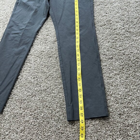 Foot-joy Men's Gray Slim Fit Casual Pants W30/L30 Polyester & Spandex Blend - Picture 11 of 11
